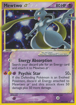 Mewtwo ★, Holon Phantoms, 103/110, English card artwork