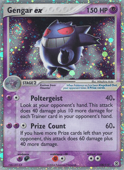 Gengar ex, FireRed & LeafGreen, 108/112, English card artwork