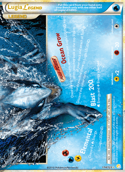 Lugia LEGEND, HeartGold & SoulSilver, 114/123, English card artwork